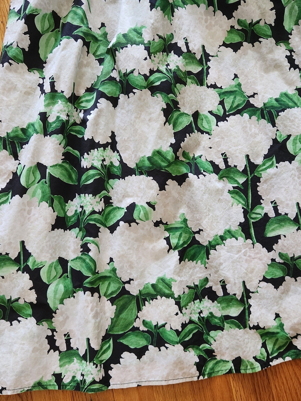 Hill House Ophelia Dress Night Bloom Hydrangea floral pattern M - Picture 3 of 9